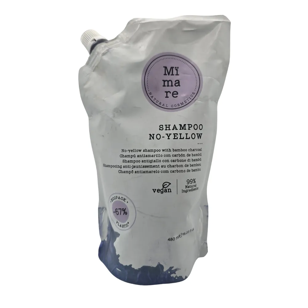 Mimare No-Yellow Shampoo 480ml TARA Manchado